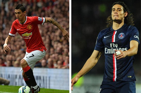 Di Maria đổi chỗ Cavani, tại sao không?