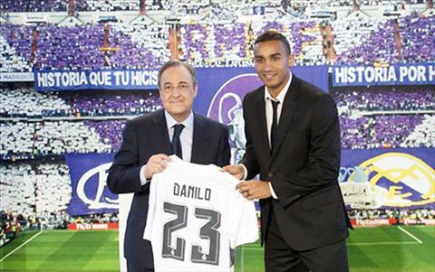 Tân binh Danilo phấn khích trong ngày ra mắt Real