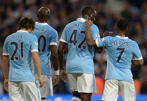 Tuyến giữa Man City: Đổi thay nhờ 4-2-3-1