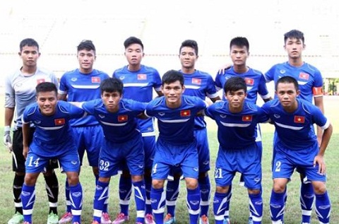 U19 Viet Nam co doi hinh manh huong toi giai U19 Dong Nam A 2015  hinh anh