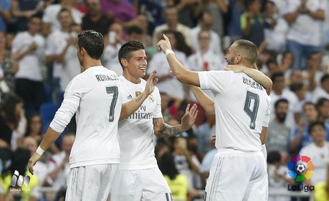 Dư âm Real Madrid 5-0 Betis: James Rodriguez đã đánh bại Isco