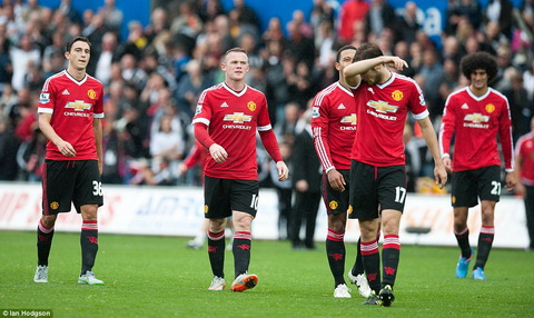 Bầy "Quỷ đỏ" thành Manchester lần thứ 3 liên tiếp chết nhục dưới tay dàn "Thiên nga"