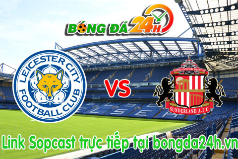 Link sopcast Leicester vs Sunderland (21h00-0808) hinh anh