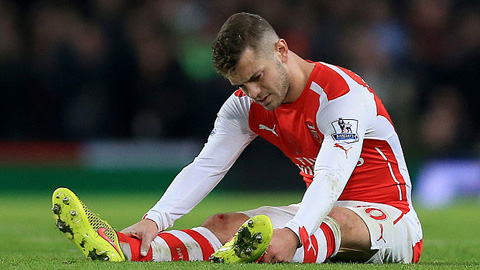 Wilshere lai tiep tuc dinh chan thuong
