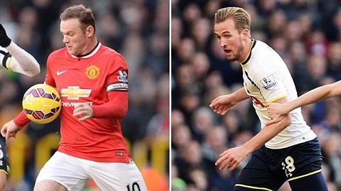 M.U vs Tottenham: Harry Kane hay Wayne Rooney?