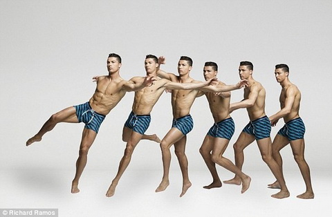 Ngôi sao Ronaldo khoe cơ thể siêu hấp dẫn trong bộ sưu tập đồ lót mới