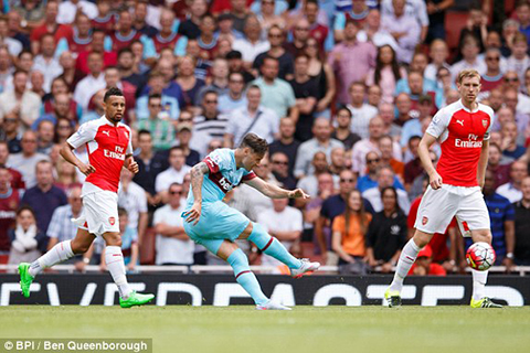 Hau Arsenal 0-2 West Ham Dau hoi ve van de phong do hinh anh 2