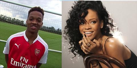 Than dong tuoi teen cua Arsenal muon lai may bay ba gia Rihanna hinh anh