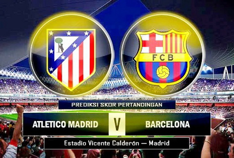 Atletico Madrid 1-2 Barcelona (Kết thúc): Chiến thắng ngược của "kẻ thống trị" tại hiểm địa Vicente Calderon