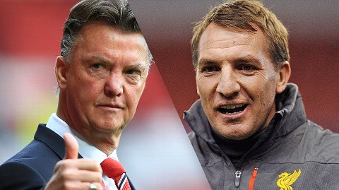 Trước trận M.U vs Liverpool: Van Gaal tự tin, Rodgers thận trọng
