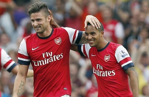 Walcott: Giroud vẫn rất quan trọng với Arsenal