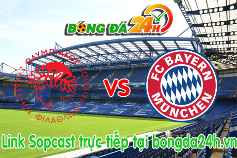 Link sopcast Olympiakos Piraeus vs Bayern Munchen (01h45-1709) hinh anh