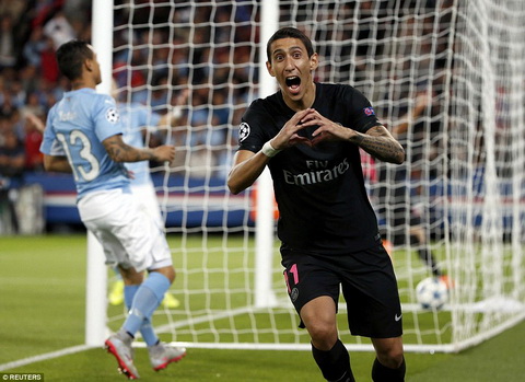 PSG 2-0 Malmo Angel Di Maria toa sang hinh anh