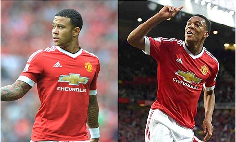 Depay và Martial đang không hạnh phúc ở M.U vì Van Gaal