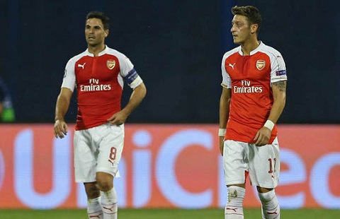 Dư âm Dinamo 2-1 Arsenal: Những kép phụ gây thất vọng