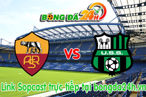 Link sopcast Roma vs Sassuolo (20h00-2009) hinh anh