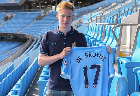 De Bruyne có thể đạt đến tầm của Messi, Ronaldo và Hazard