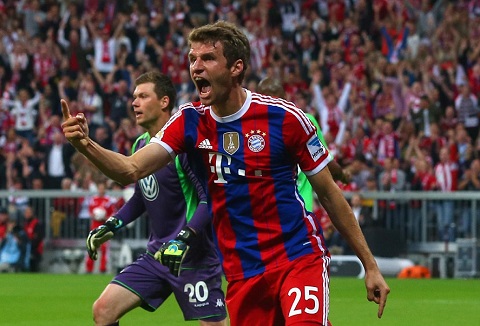 Thomas Muller duoc vi nhu Messi hay Rooney cua Bayern ve tam quan trong