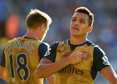 Leicester City 2-5 Arsenal HLV Wenger het loi ca ngoi Sanchez hinh anh