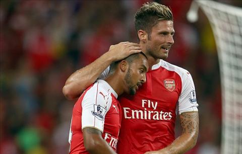 Giroud nói gì khi phải nhường vị trí cho Walcott