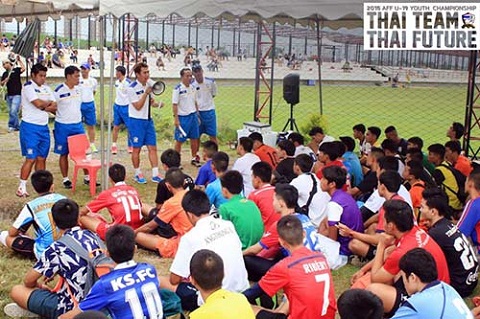 U19 Thai Lan to chuc thi tuyen cau thu