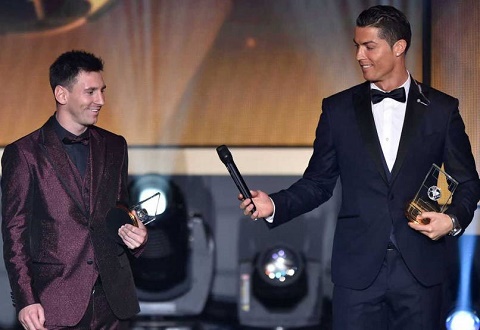 QBV FIFA 2015 Ngay Ronaldo quy hang truoc Messi hinh anh