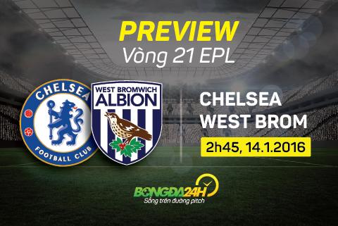 Chelsea vs West Brom (2h45 ngày 14/1): Nối dài tuần trăng mật
