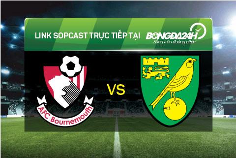 Link sopcast xem truc tiep Bournemouth vs Norwich (22h00-1601) hinh anh