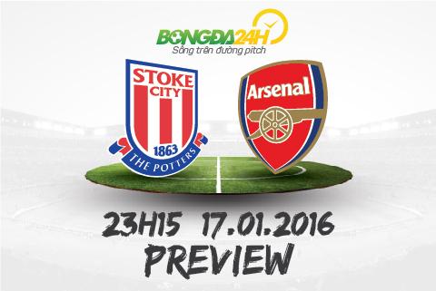 Stoke vs Arsenal (23h15 ngày 17/1): Lời hứa của Arsene Wenger