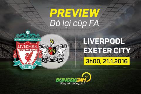 Liverpool vs Exeter (3h ngày 21/1): Thầy muốn buông, trò không chịu