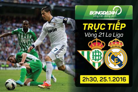 Betis 1-1 Real Madrid (KT): Cú vấp đầu tiên của HLV Zidane