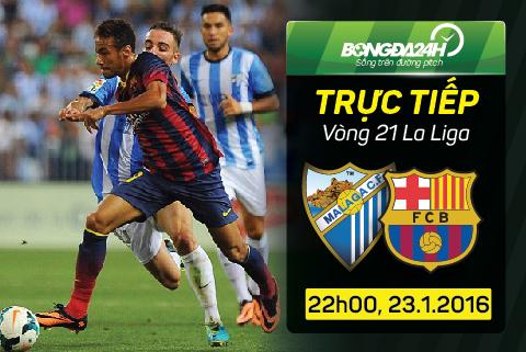 Malaga 1-2 Barcelona (KT): Chiến thắng nhọc nhằn ngày vắng Neymar