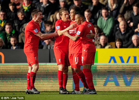 Những điểm nhấn sau trận thắng nghẹt thở của Liverpool trước Norwich
