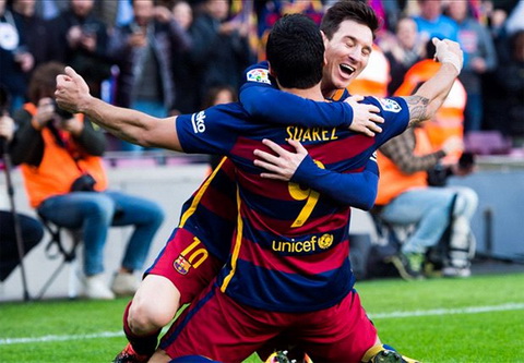 Messi va Suarez khong lo hen voi mot tran dau quan trong.