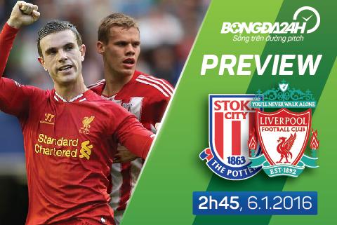 Stoke vs Liverpool (3h ngày 6/1): Tham vọng của Jurgen Klopp