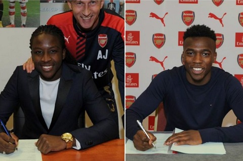 Arsenal hoàn tất 2 bản hợp đồng đầu tiên trong mùa đông