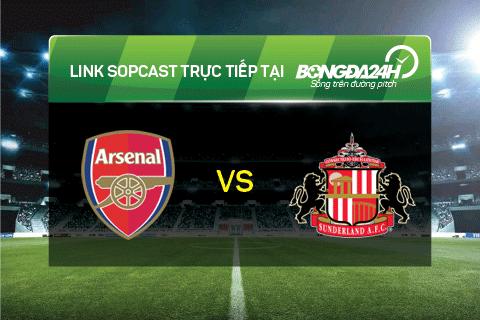 Link sopcast xem truc tiep Arsenal vs Sunderland (22h00-1001) hinh anh