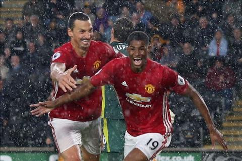 Rashford “nịnh đầm” đàn anh Ibrahimovic