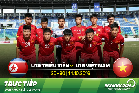 U19 Viet Nam vs U19 Trieu Tien (20h30 1410) Khong ai danh thue giac mo hinh anh