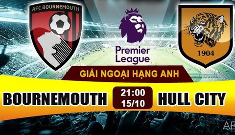 Nhan dinh Bournemouth vs Hull City 21h00 ngay 1510 (NHA 201617) hinh anh