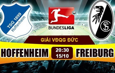 Nhan dinh Hoffenheim vs Freiburg 20h30 ngay 1510 (Bundesliga 201617) hinh anh