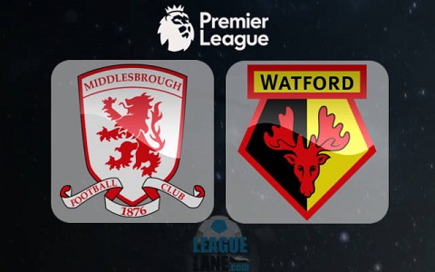 Middlesbrough vs Watford, 19h30 ngay 16/10
