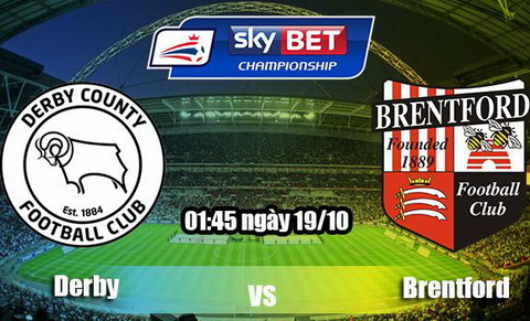 Nhan dinh Derby County vs Brentford 01h45 ngay 1910 (Hang Nhat Anh 201617) hinh anh
