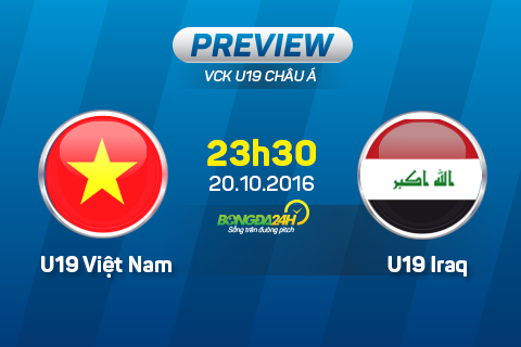 U19 Việt Nam vs U19 Iraq (23h30 20/10): Chìa khóa nằm ở tinh thần