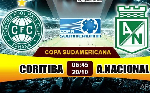 Nhan dinh Coritiba vs Atletico Nacional 06h45 ngay 2010 (Copa Sudamericana 2016) hinh anh