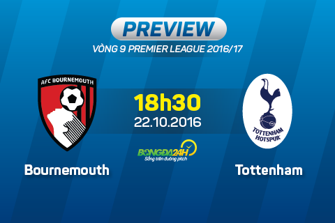Bournemouth vs Tottenham (18h30 ngày 22/10): Tiếp tục hụt bước?