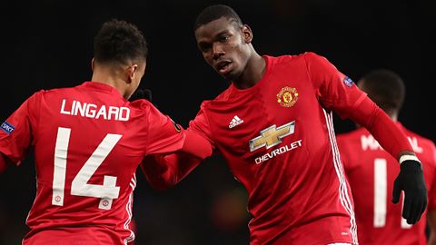 Pogba vs Lingard cùng nhau nhảy điệu dab ăn mừng bàn thắng