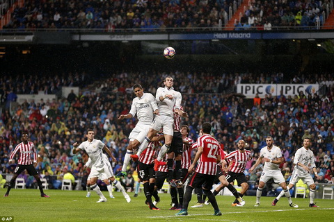 Gareth Bale duoc ban lanh dao Real Madrid nham den cho viec thay the Cris Ronaldo.