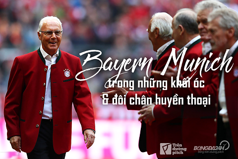 Bayern Munich trong những khối óc và đôi chân huyền thoại