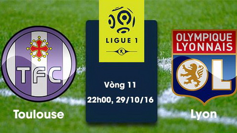 Nhan dinh Toulouse vs Lyon 22h00 ngay 2910 (Ligue 1 201617) hinh anh